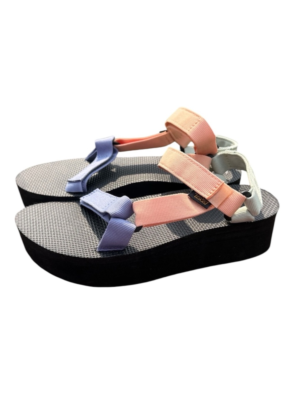 Teva Flatform Universal Sandals Sherbert Multi Size 8